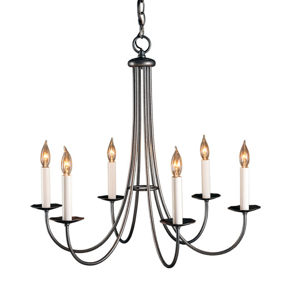 Hubbardton 6Light Candle Style Classic / Traditional Chandelier
